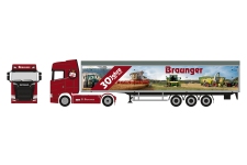Herpa 927093 - H0 - Scania CS 20 Schubboden-Sattelzug 30 Jahre Braunger